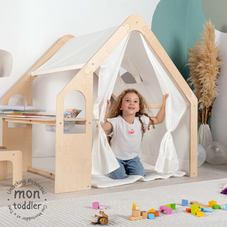 7 Best Montessori Wooden Toddler Playhouse