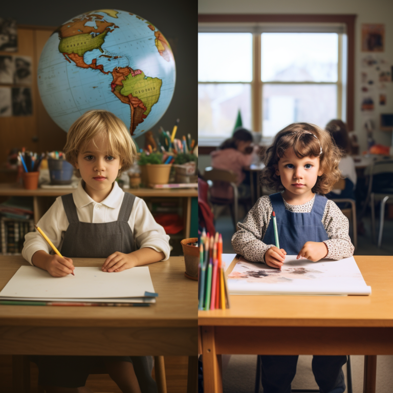 difference between montessori schools and regular schools